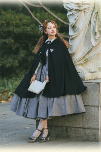 Signorina ~Wand Beloved~ Woolen Lolita Corset Jumper and Cape