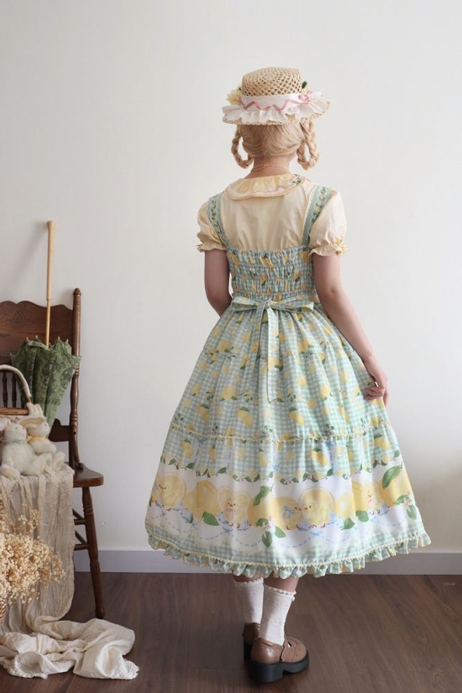 Miss Point Lemon Chicks Spring Summer Lolita JSK