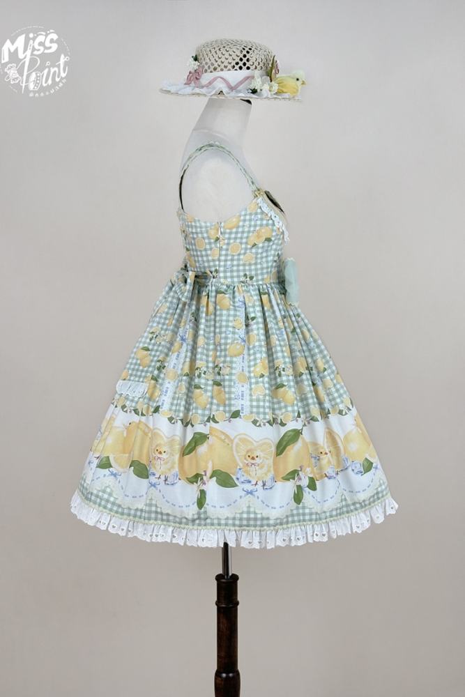 Miss Point Lemon Chicks Spring Summer Lolita JSK