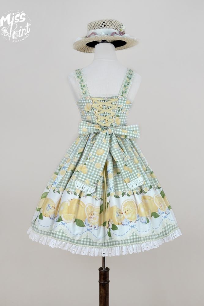 Miss Point Lemon Chicks Spring Summer Lolita JSK