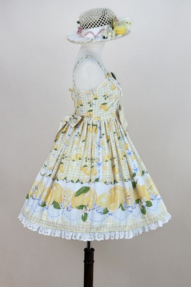 Miss Point Lemon Chicks Spring Summer Lolita JSK