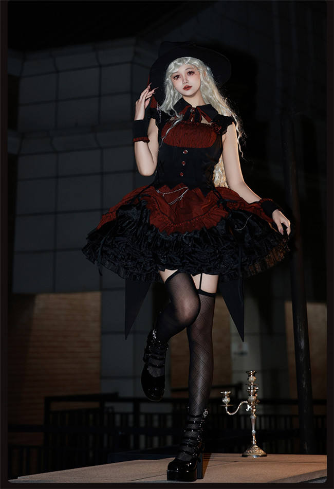 Alice Girl Potions Halloween Gothic Lolita Dress