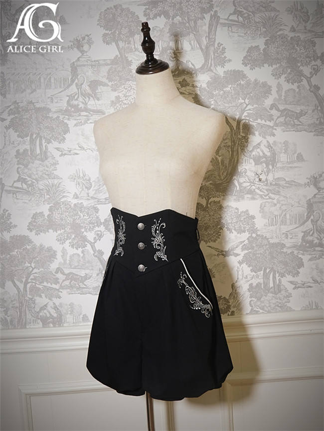 Alice Girl Nautical Treasure Hunt Guide Lolita Short Pants