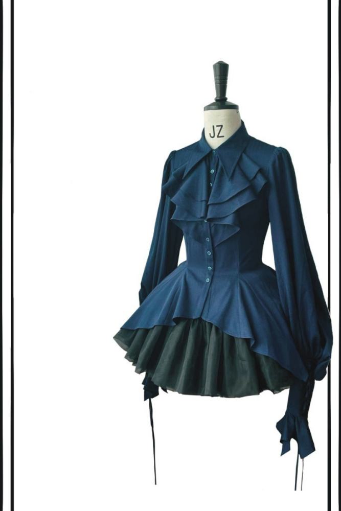 Danger Girl The Paranoid ~Ouji Style~ Gothic Lolita Blouse