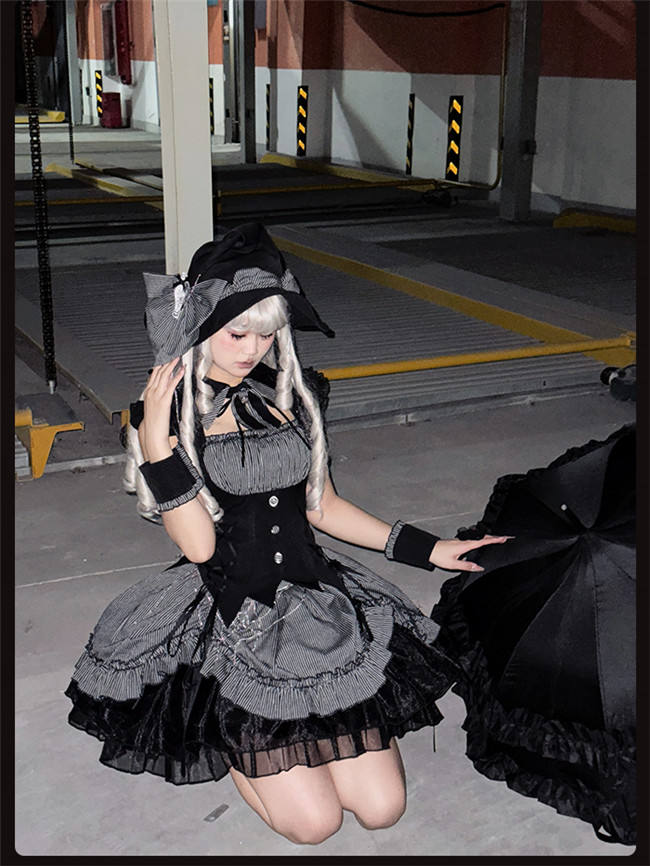 Alice Girl Potions Halloween Gothic Lolita Dress