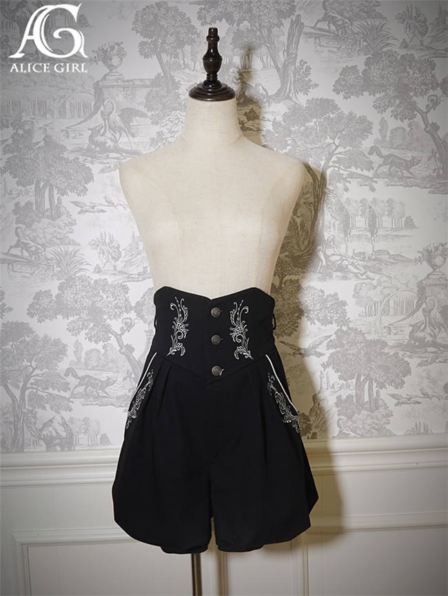 Alice Girl Nautical Treasure Hunt Guide Lolita Short Pants