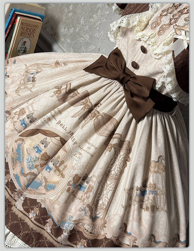 Alice Girl Sea Salt Fairy Tale Sweet Lolita Dress