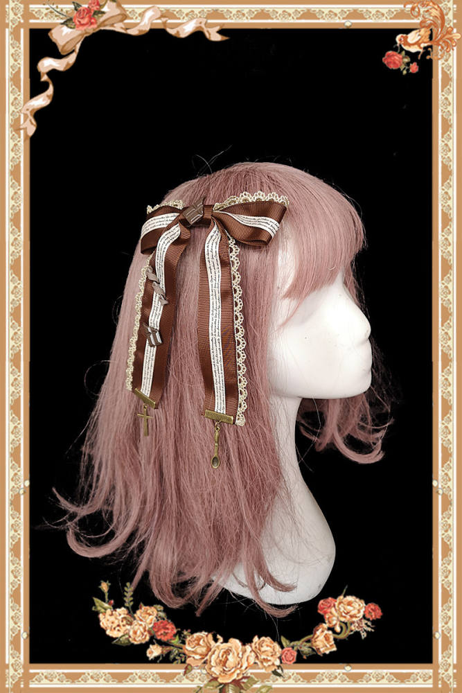 Infanta ~Chocolate Trojan~ Cotton Vintage Lolita Normal Waist JSK