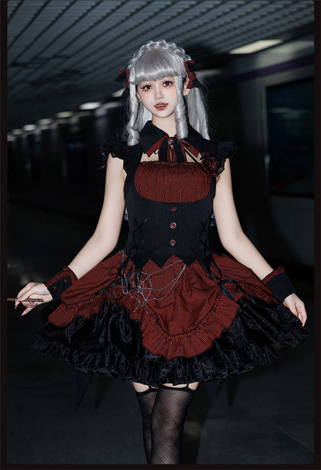 Alice Girl Potions Halloween Gothic Lolita Dress