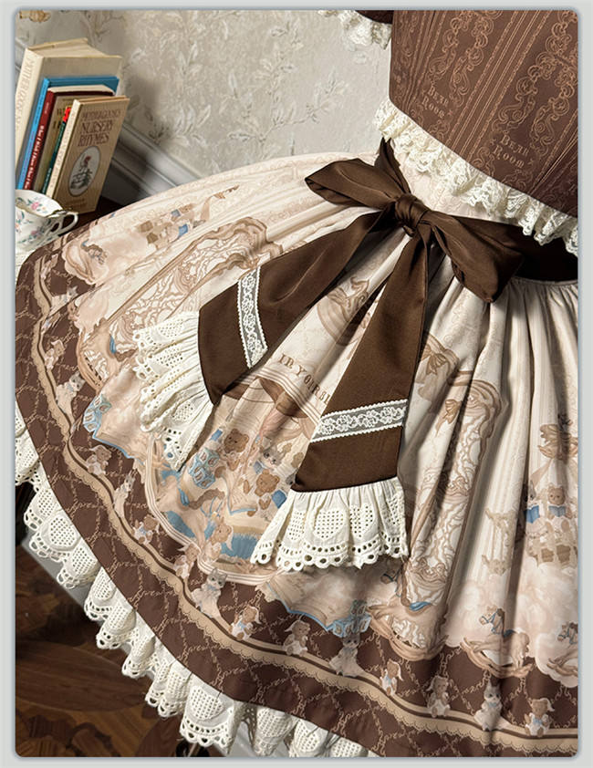 Alice Girl Sea Salt Fairy Tale Sweet Lolita Dress