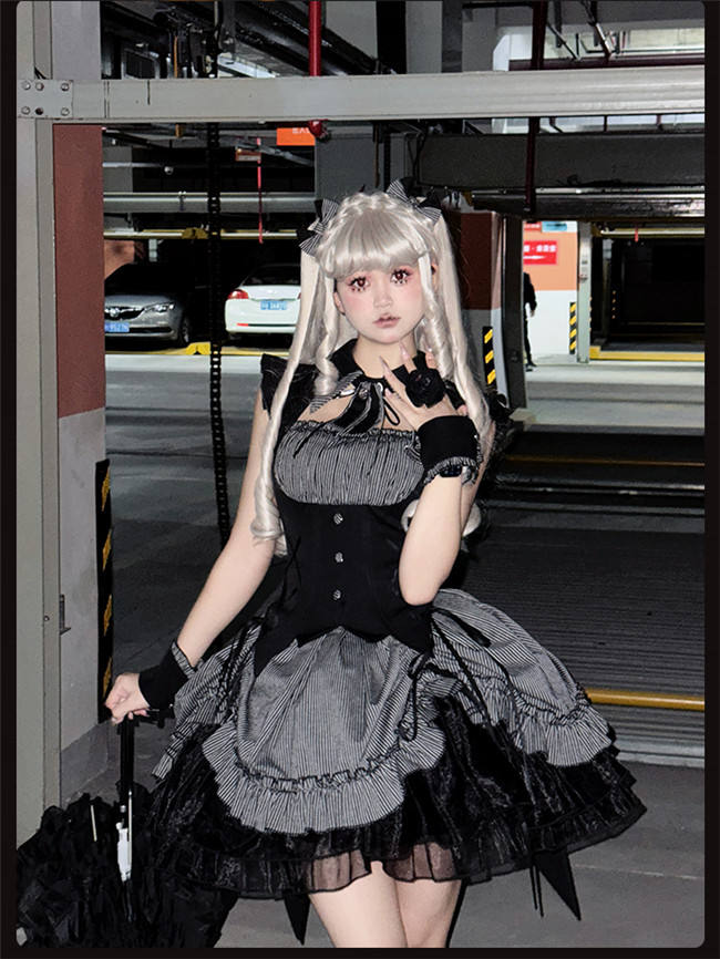 Alice Girl Potions Halloween Gothic Lolita Dress