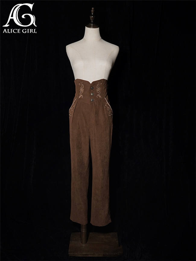 Alice Girl Nautical Treasure Hunt Guide Lolita Long Pants