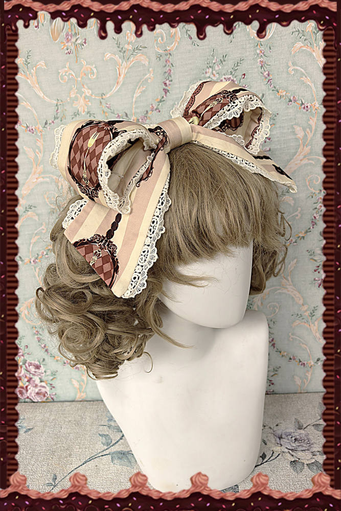 Infanta ~Chocolate Trojan~ Cotton Vintage Lolita Normal Waist JSK