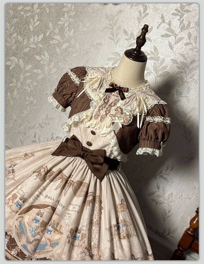 Alice Girl Sea Salt Fairy Tale Sweet Lolita Dress