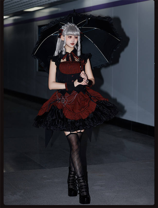 Alice Girl Potions Halloween Gothic Lolita Dress