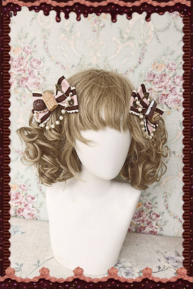 Infanta ~Chocolate Trojan~ Cotton Vintage Lolita Normal Waist JSK