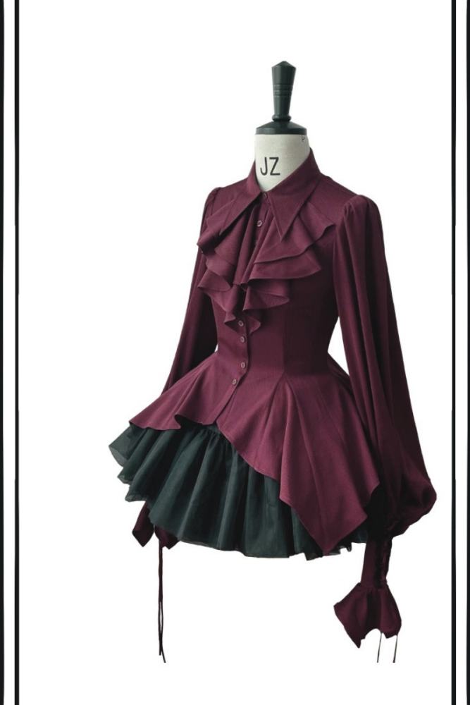 Danger Girl The Paranoid ~Ouji Style~ Gothic Lolita Blouse