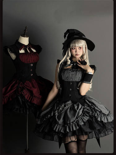 Alice Girl Potions Halloween Gothic Lolita Dress