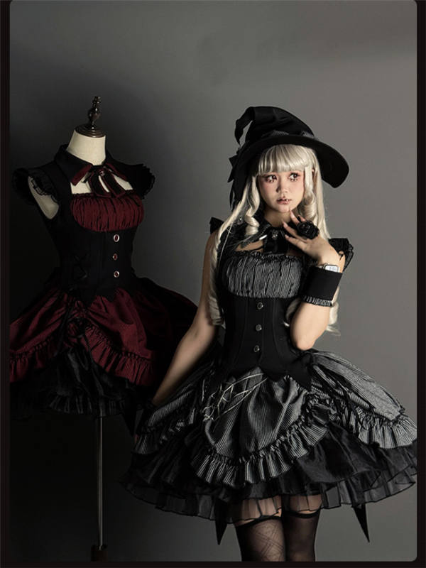 Alice Girl Potions Halloween Gothic Lolita Dress