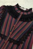 Miss Point ~Freak House Circus Stripe Lolita Blouse