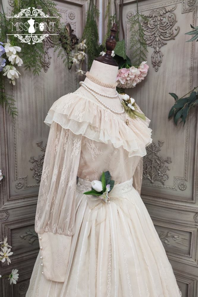 Miss Point ~Tulipa Vintage Lolita Blouse -Pre-order