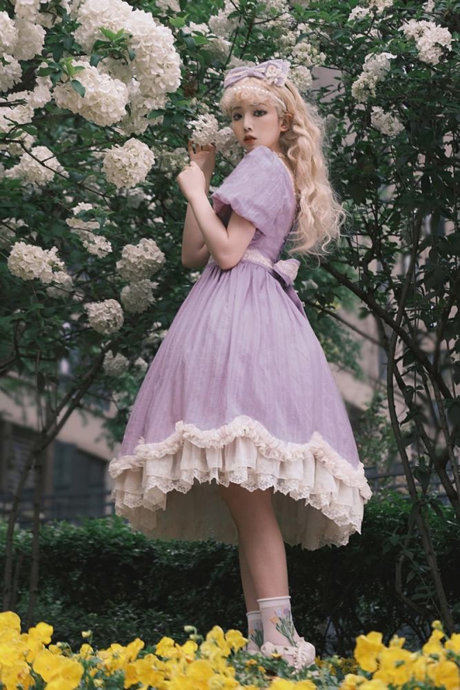 Miss Point ~Tulipa 2.0 Vintage Lolita OP -Pre-order