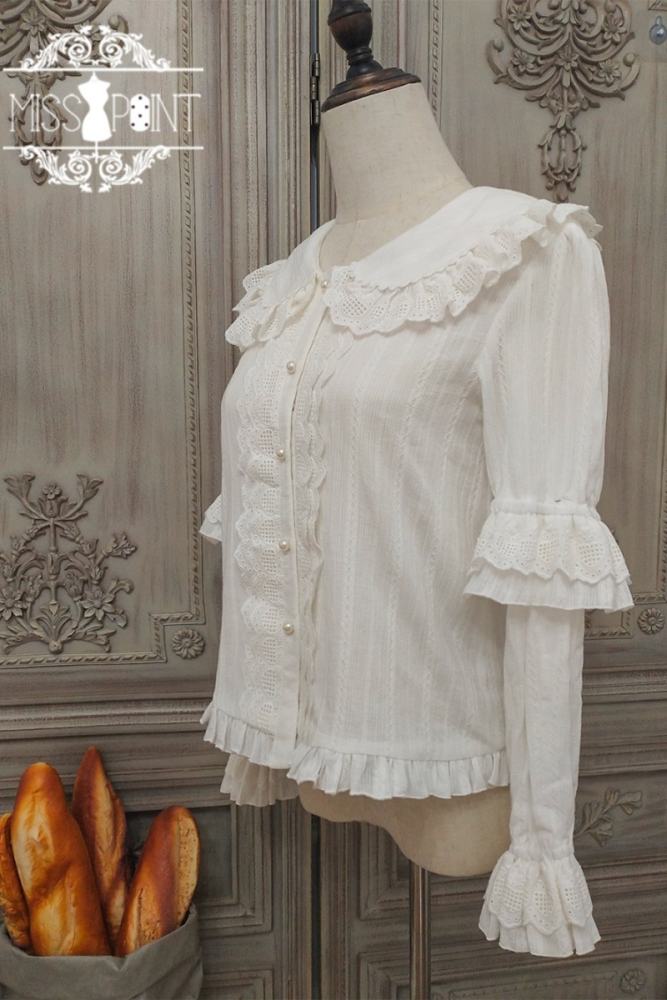 Miss Point ~Chocolate Daily Built-in Lolita Blouse