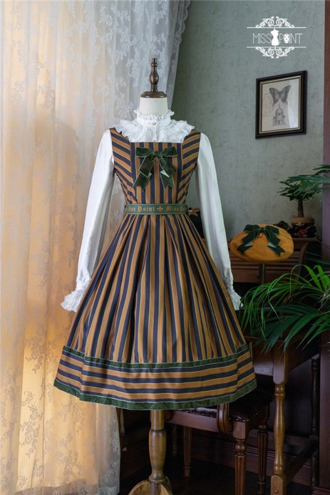 Miss Point ~The Pointe Estate Stripe Lolita JSK