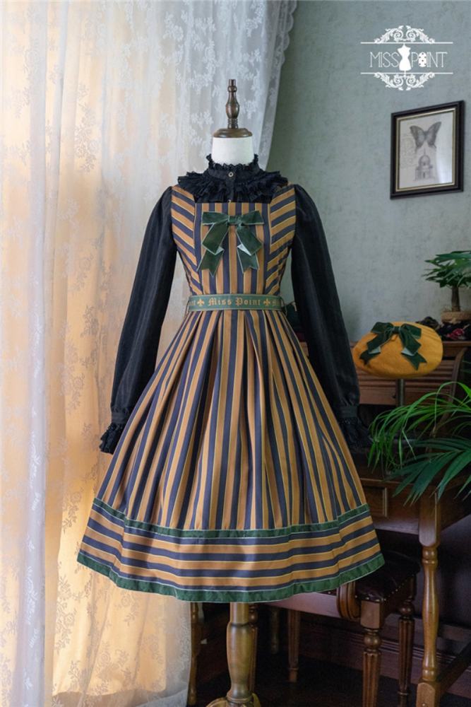 Miss Point ~The Pointe Estate Stripe Lolita JSK
