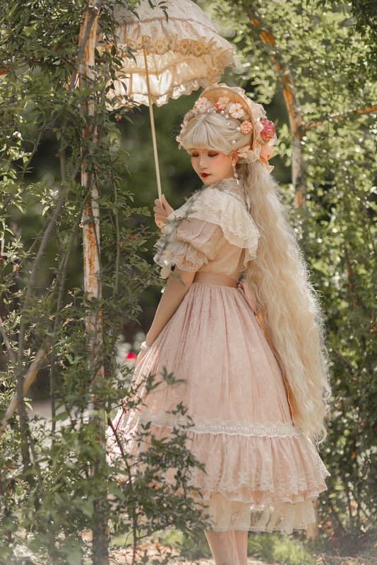 Miss Point ~The Beauty of Spring Retro Edward Lolita OP