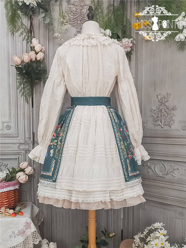 Miss Point ~The Song of Harvest Vintage Skirt -Pre-order