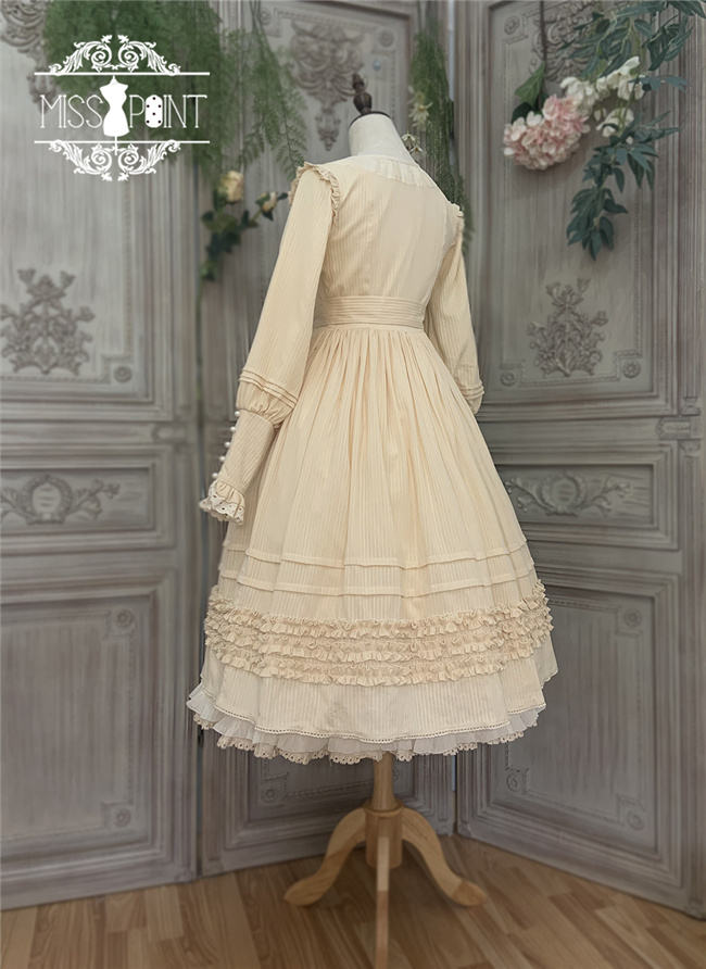 Miss Point ~ Alisa~ Lolita OP Pure Color Maid Version -Pre-order