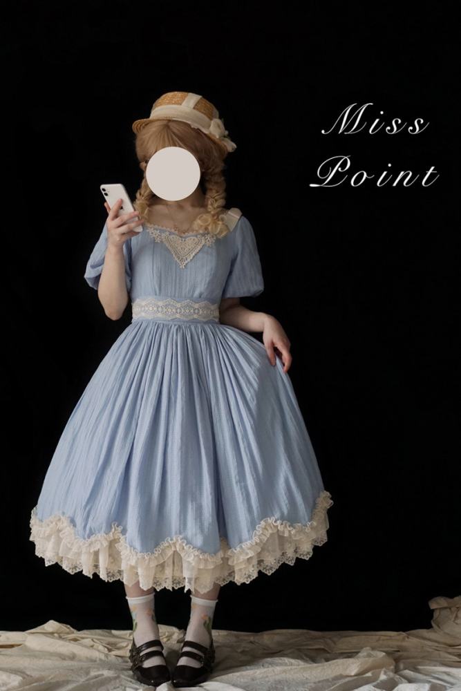 Miss Point ~Tulipa 2.0 Vintage Lolita OP -Pre-order