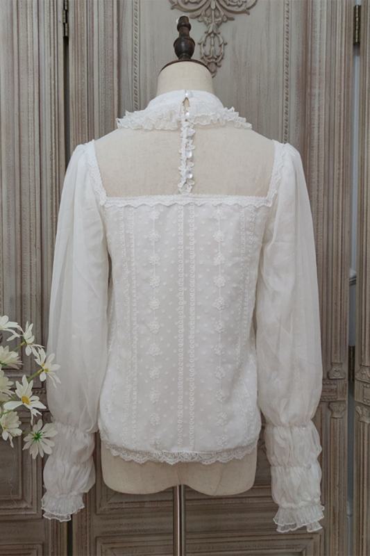 Miss Point ~Through Your Bloom Lolita Blouse -Pre-order