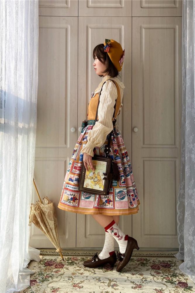 Miss Point ~Roseberry Printed Lolita JSK