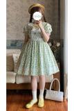 Miss Point ~Happy Summer Dress Daily Wear  Lolita OP Short Version -Pre-order