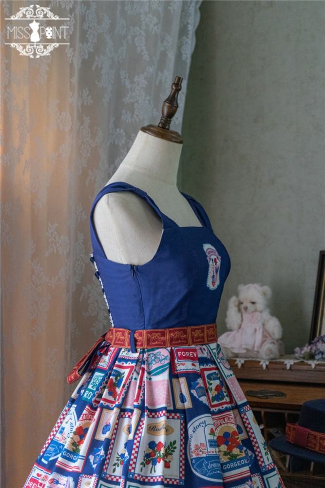Miss Point ~Roseberry Printed Lolita JSK
