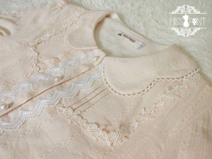 Miss Point ~Margaret Cotton Lolita Blouse -Pre-order