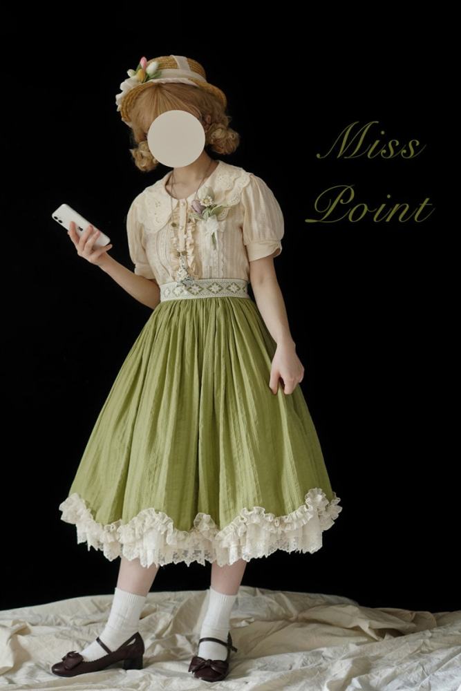 Miss Point ~Tulipa 2.0 Vintage Lolita Skirt -Pre-order