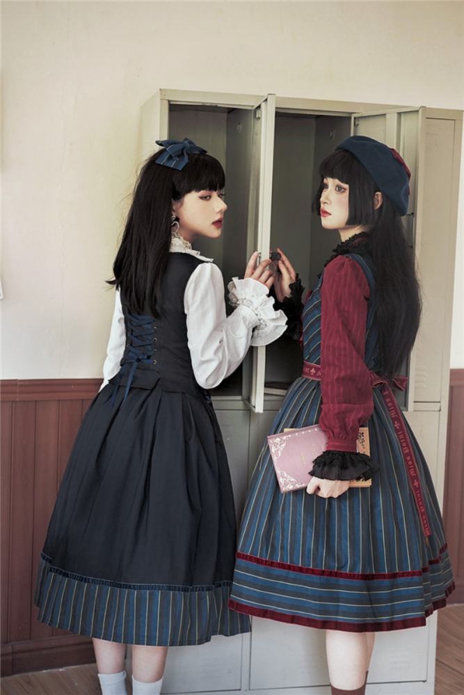 Miss Point ~The Pointe Estate Stripe Lolita JSK