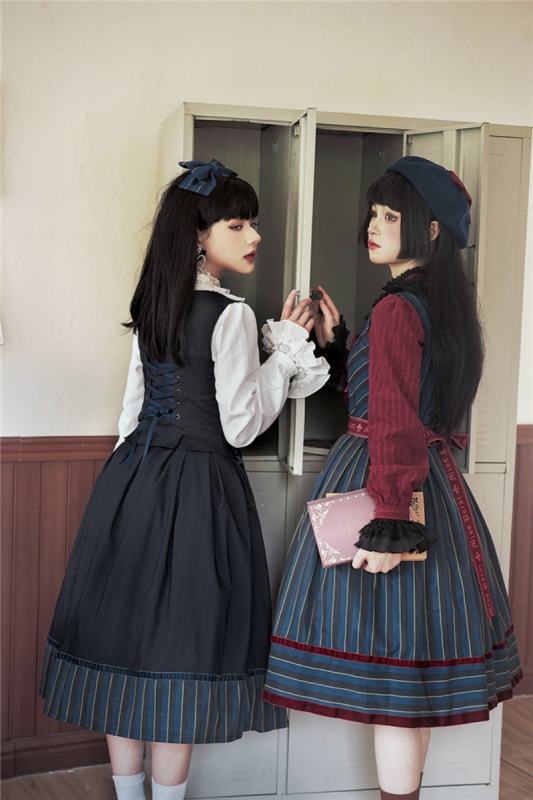 Miss Point ~The Pointe Estate Stripe Lolita JSK