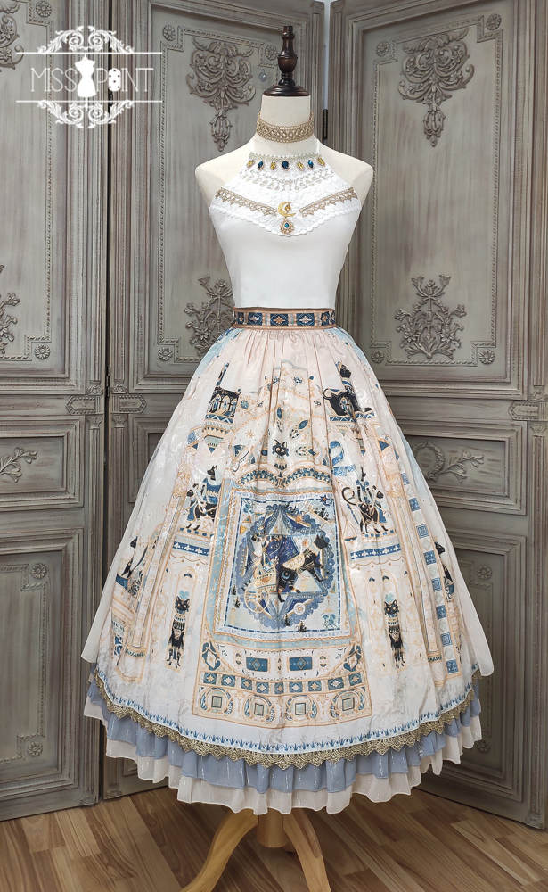 Miss Point ~Twilight Best Side Open Lolita Skirt -Pre-order