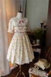 Miss Point ~Happy Summer Dress Daily Wear  Lolita OP Short Version -Pre-order