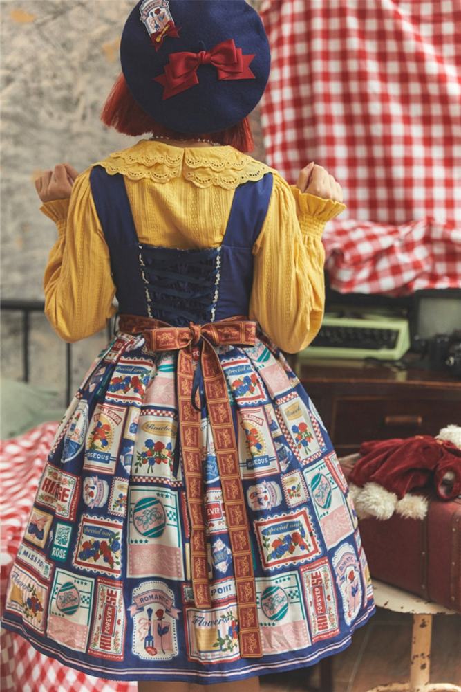 Miss Point ~Roseberry Printed Lolita JSK