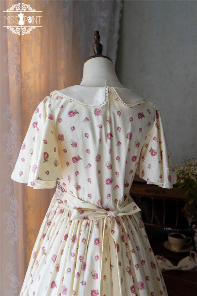Miss Point ~Happy Summer Dress Daily Wear  Lolita OP Long Version -Pre-order