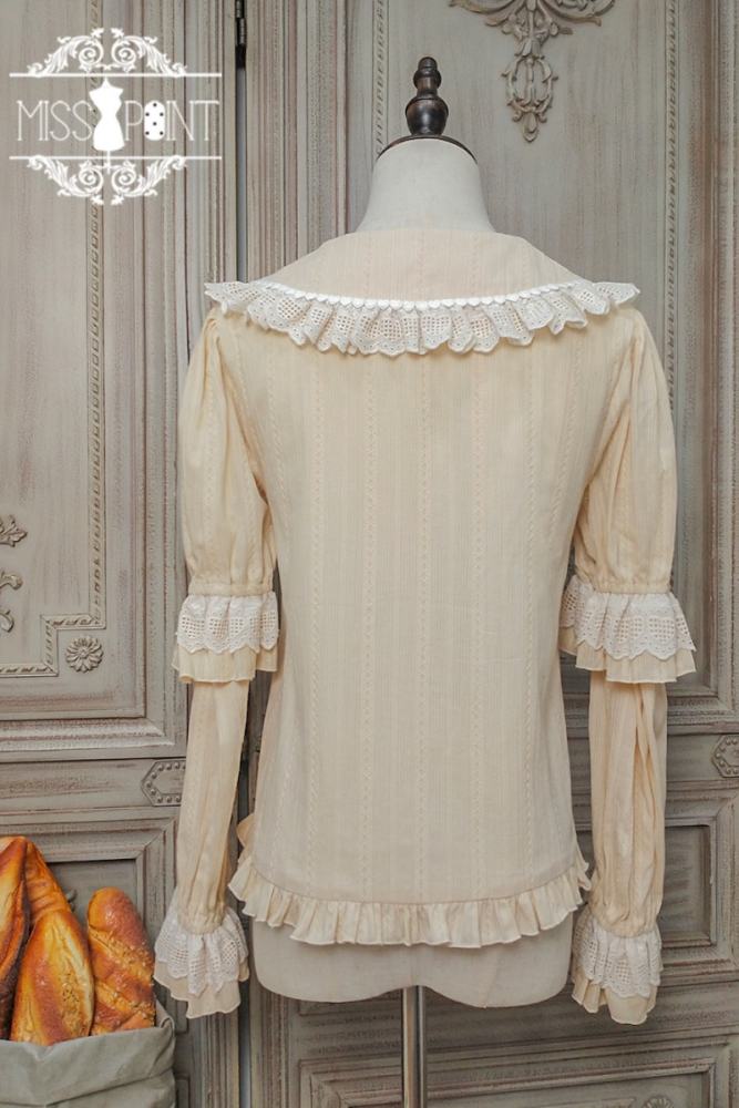 Miss Point ~Chocolate Daily Built-in Lolita Blouse