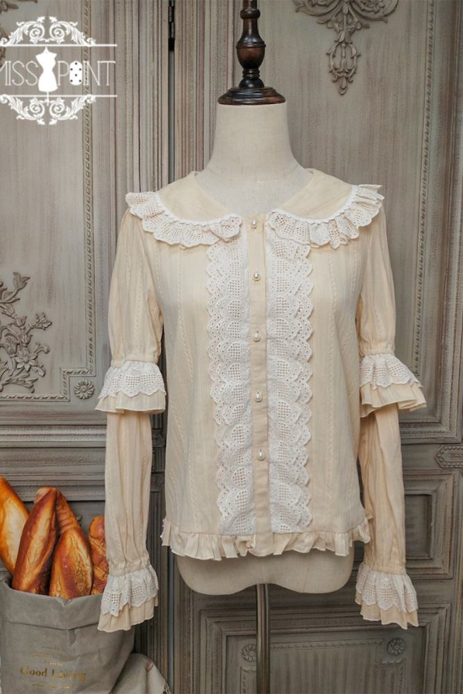 Miss Point ~Chocolate Daily Built-in Lolita Blouse