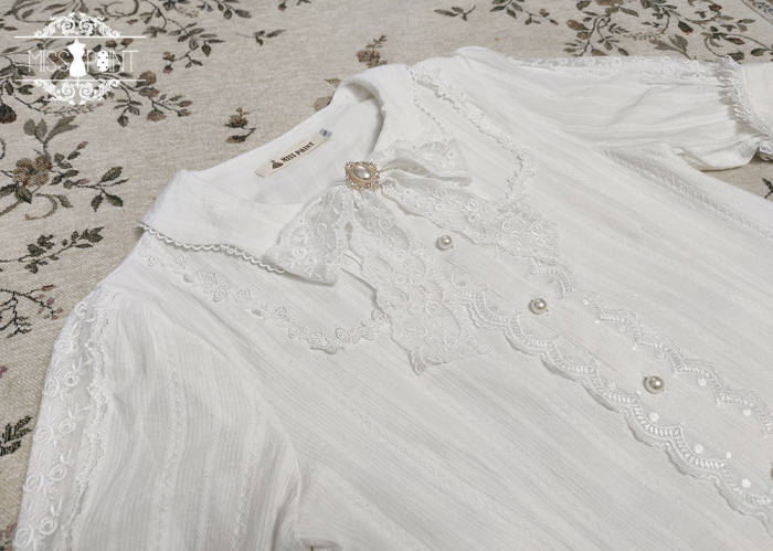 Miss Point ~Margaret Cotton Lolita Blouse -Pre-order