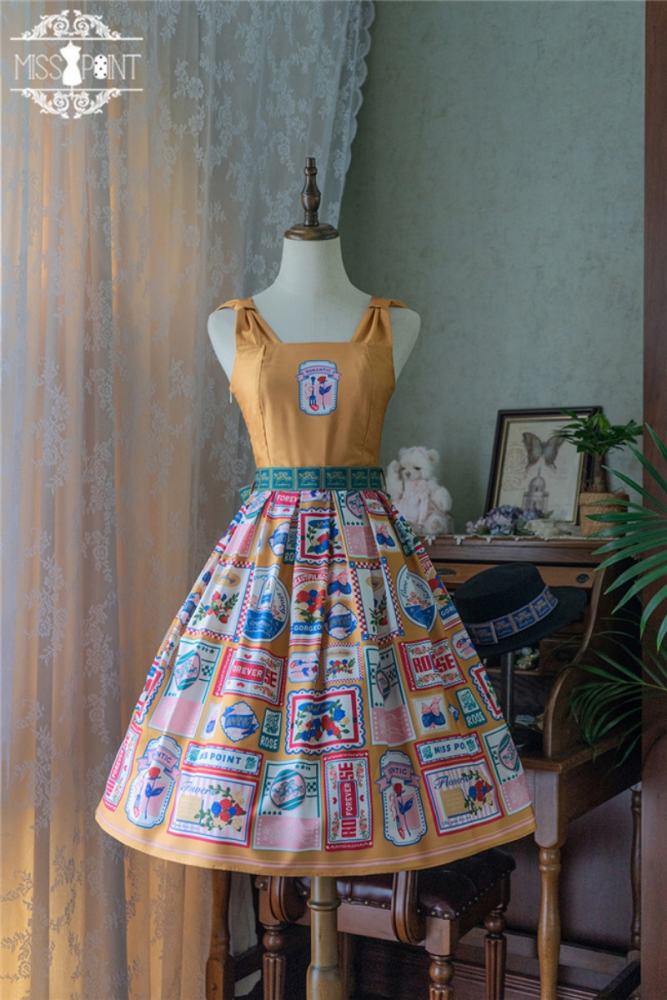 Miss Point ~Roseberry Printed Lolita JSK