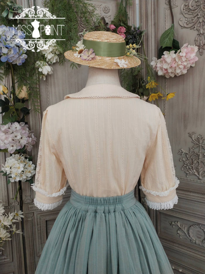 Miss Point ~Margaret Cotton Lolita Blouse -Pre-order